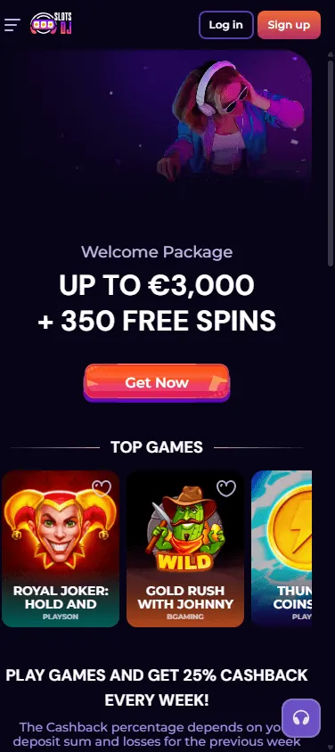 Slotsdj Casino games on mobile