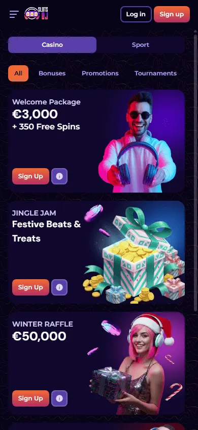 Slotsdj Casino promotions on mobile